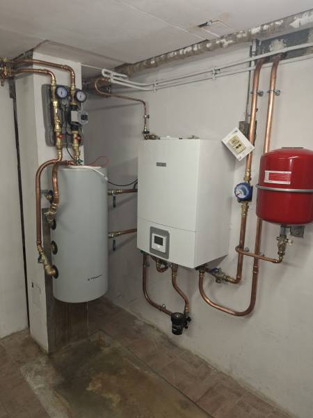 Pompe à chaleur Bosch unité intérieure avec ballon trinity