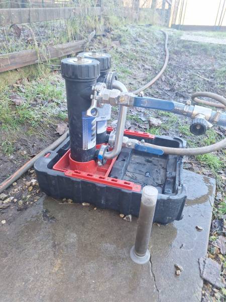 Désembouage de plancher chauffant avant pose de pompe à chaleur à Verneuil-sur-Avre (27130)